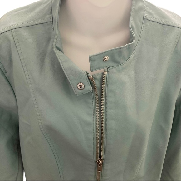 Faux Leather Jacket - Picture 6 of 8